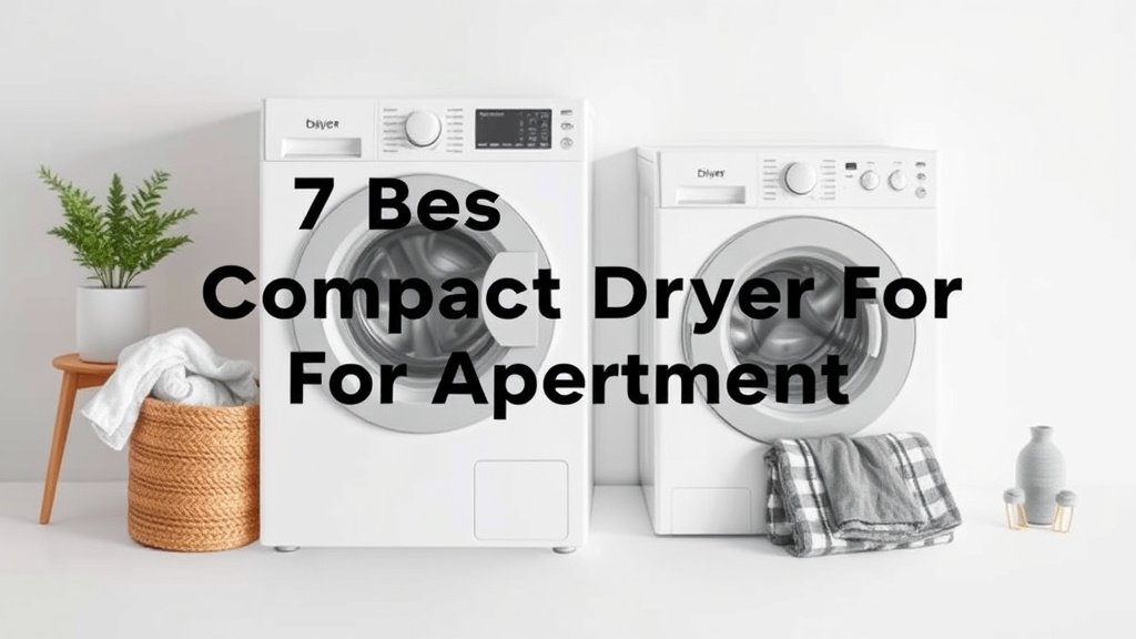 7 Best Compact Dryer For Apartment [In 2026]