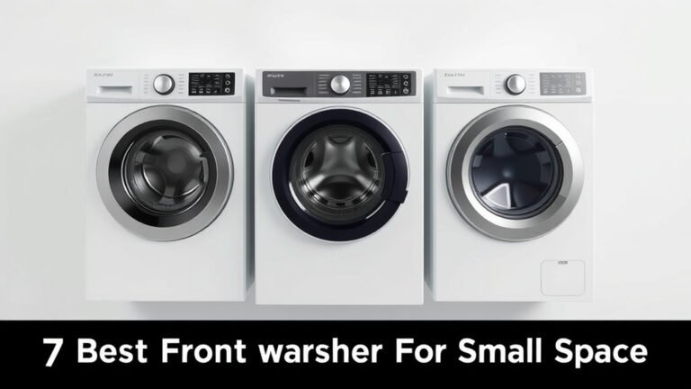 7 Best Front Load Washer For Small Space [In 2026]