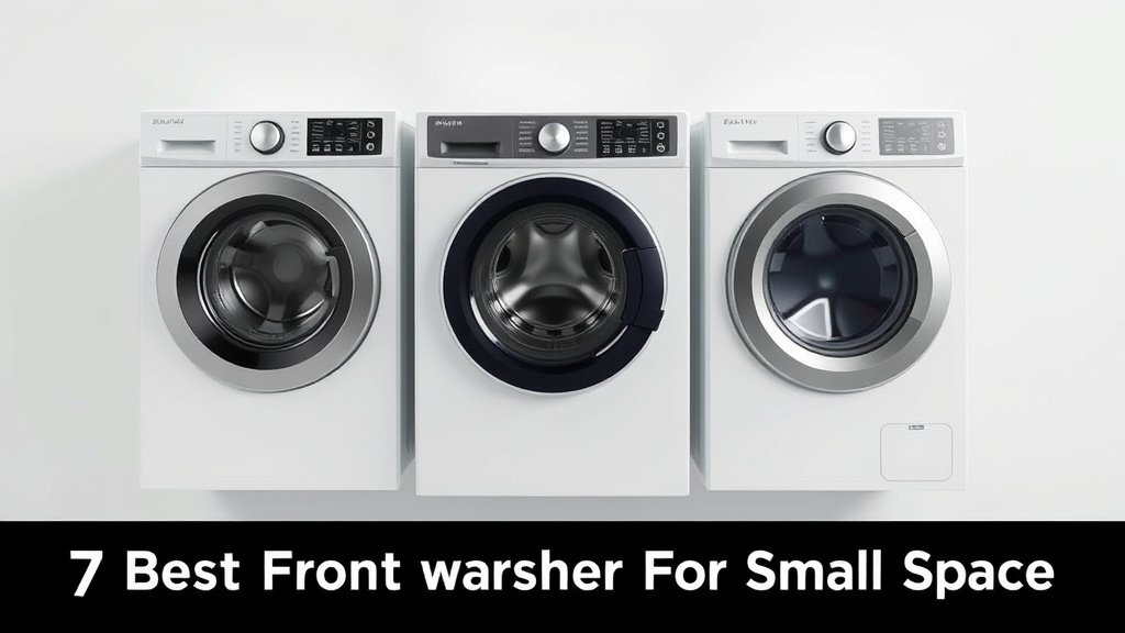 7 Best Front Load Washer For Small Space [In 2026]