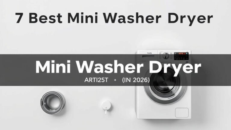 7 Best Mini Washer Dryer [In 2026]