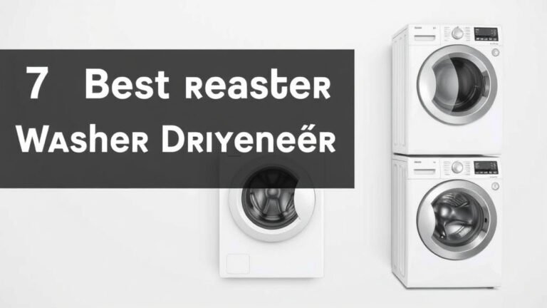 7 Best Stacked Washer Dryer Combo [In 2026]