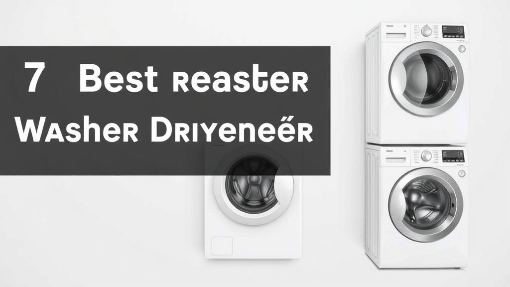 7 Best Stacked Washer Dryer Combo [In 2026]