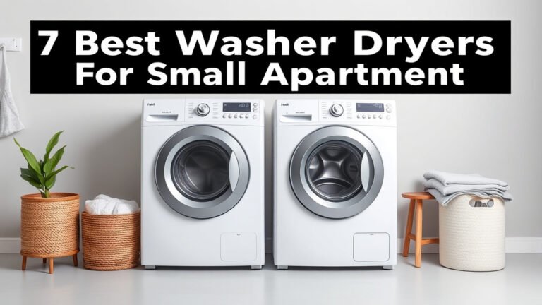7 Best Washer Dryer For Small Apartment [In 2026]