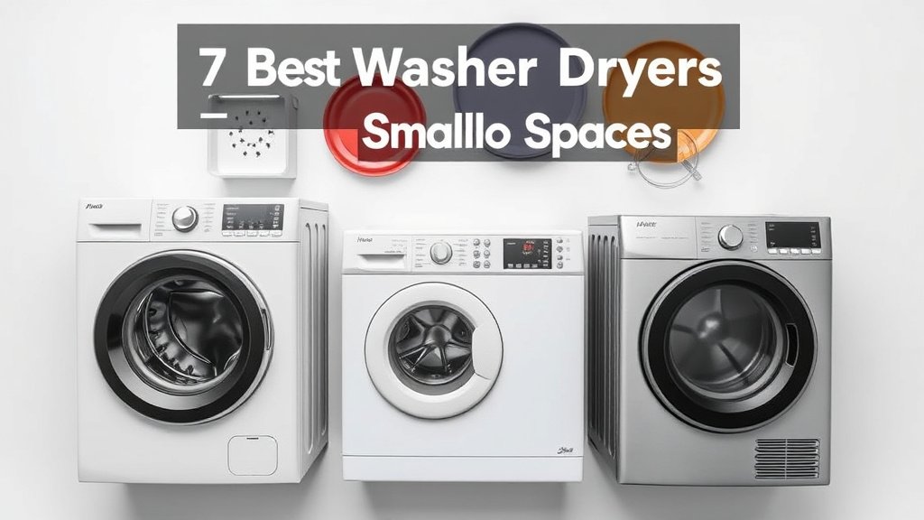 7 Best Washer Dryers For Small Spaces [In 2026]