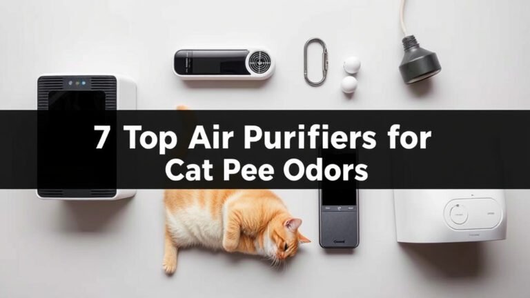 7 Top Air Purifiers for Cat Pee Odors