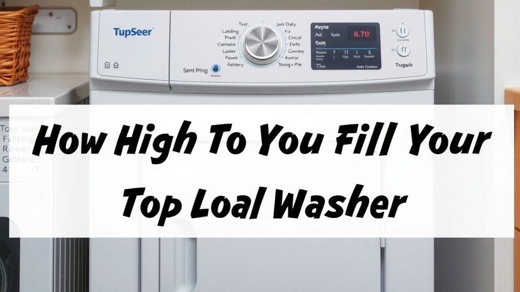 Maximizing Your Top-Load Washer's Cleaning Power