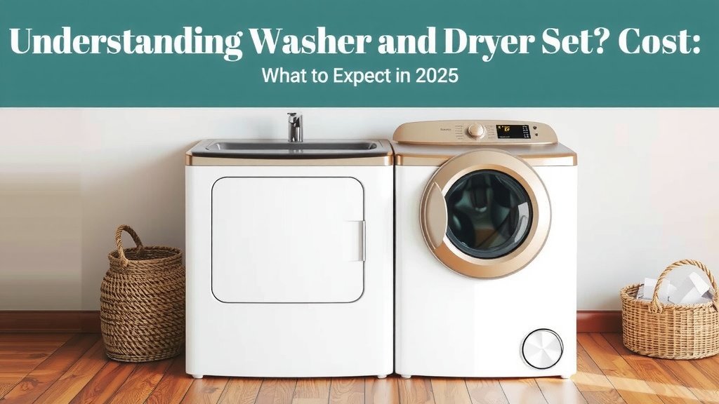 Understanding Washer and Dryer Set Pricing