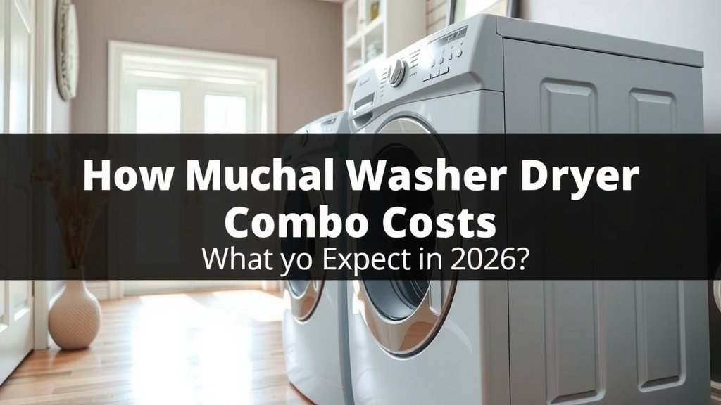 Understanding Washer Dryer Combo Costs