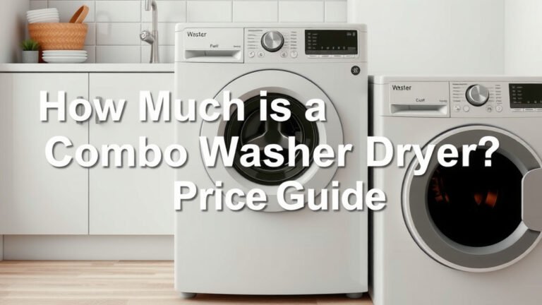 How Much is a Combo Washer Dryer: Price Guide