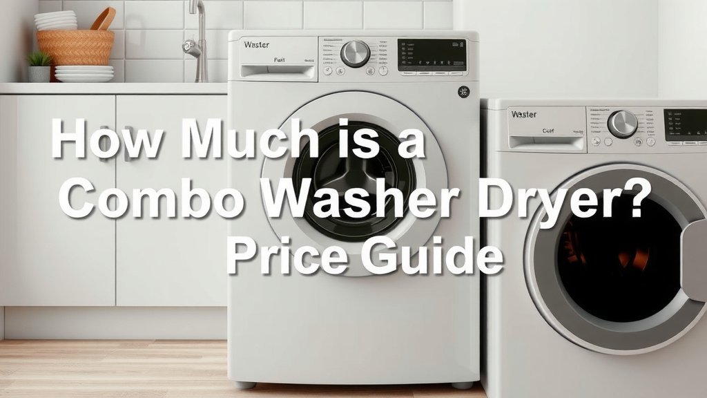 How Much is a Combo Washer Dryer: Price Guide