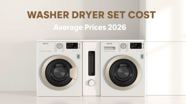 Washer Dryer Set Cost: Average Prices for 2026