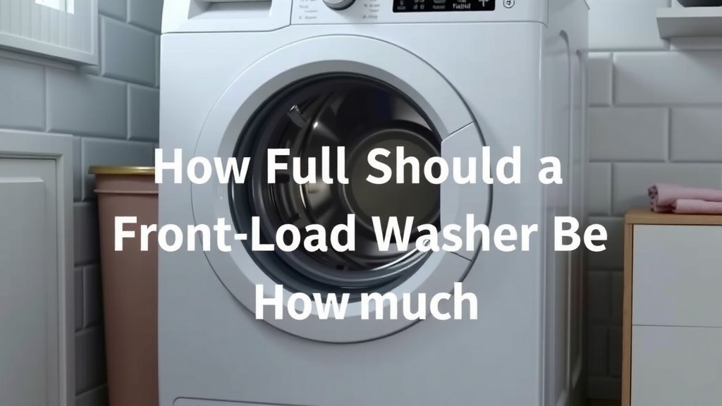 Loading Your Front-Load Washer Correctly