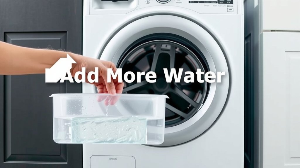 Add More Water to Front Load Washer: Tips & Tricks