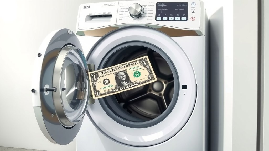 Searching Your Top-Load Washer for Lost Cash