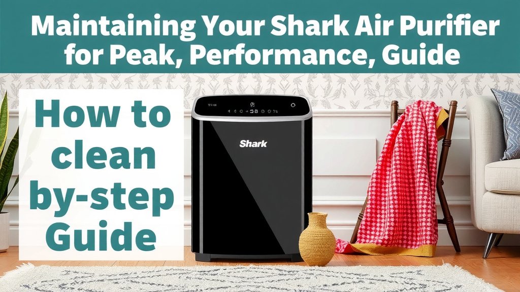 Maintaining Your Shark Air Purifier for Peak Performance