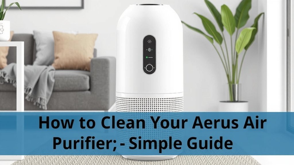 How to Clean Your Aerus Air Purifier: A Simple Guide