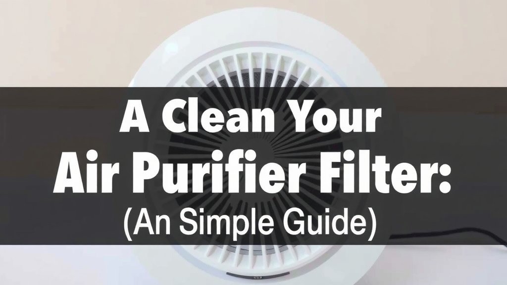 Clean Your Air Purifier Filter: A Simple Guide