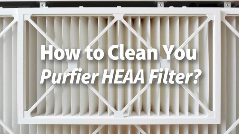 How to Clean Your Air Purifier HEPA Filter