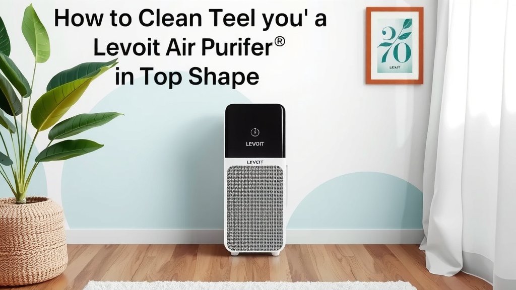 Keeping Your Levoit Air Purifier in Top Shape