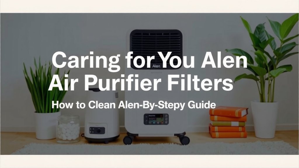 Caring for Your Alen Air Purifier Filters