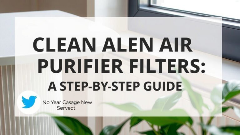 Clean Alen Air Purifier Filters: A Step-by-Step Guide