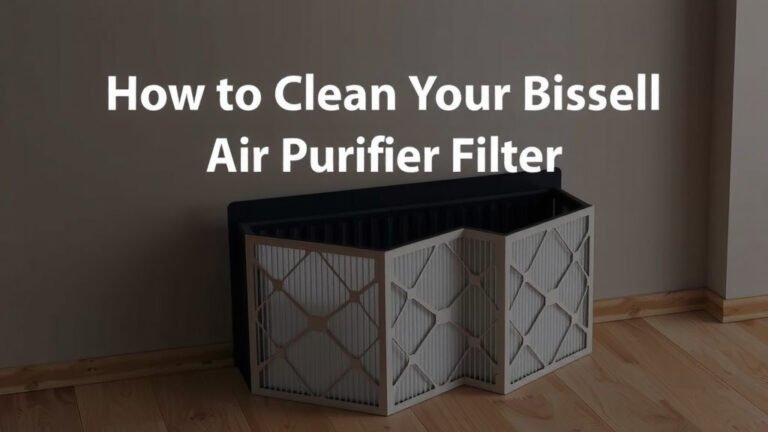 How to Clean Your Bissell Air Purifier Filter