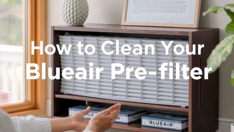 How to Clean Your Blueair Pre-Filter: Easy Steps