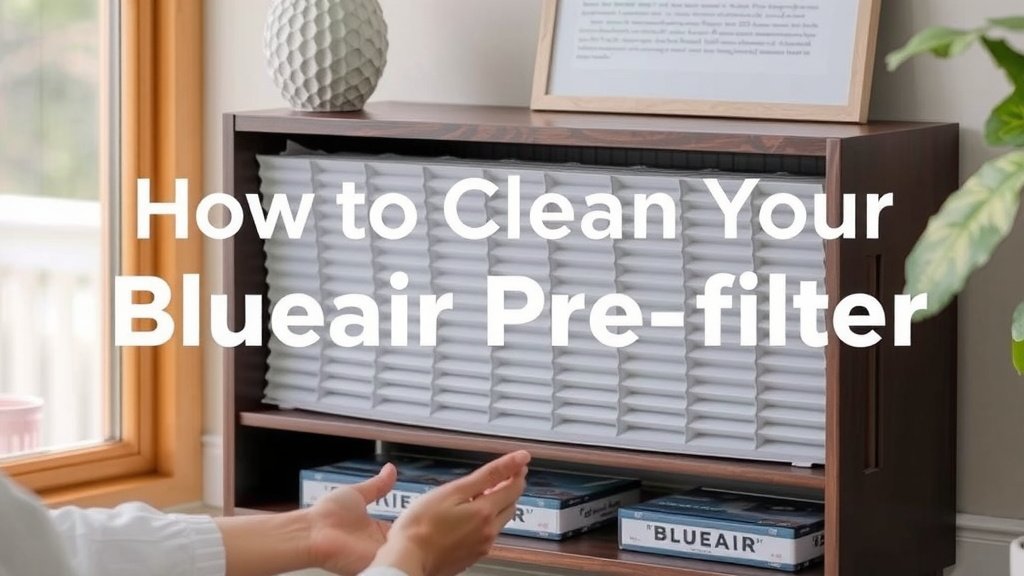 How to Clean Your Blueair Pre-Filter: Easy Steps