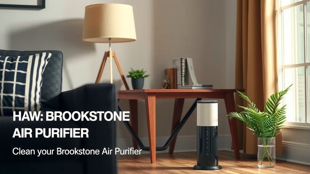 Keeping Your Brookstone Air Purifier in Top Shape