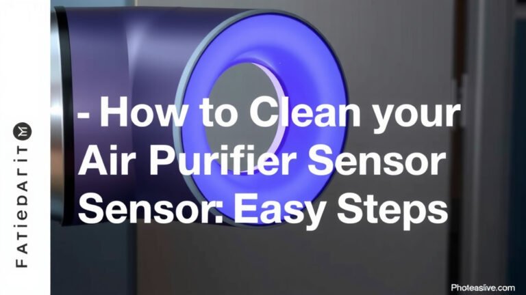 Clean Your Dyson Air Purifier Sensor: Easy Steps
