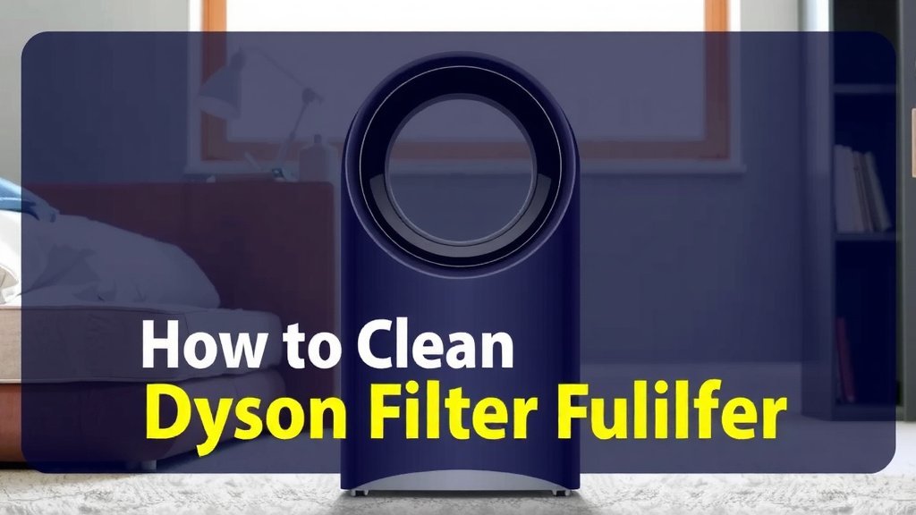 Caring for Your Dyson Air Purifier Filter