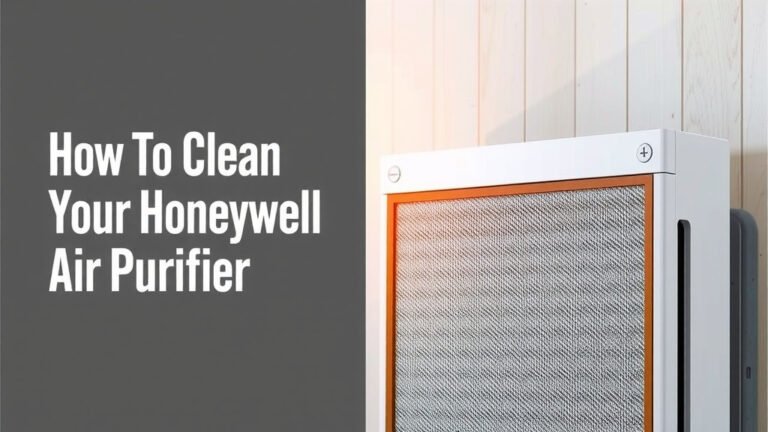 How to Clean Your Honeywell Air Purifier Filter