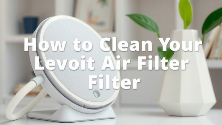 How to Clean Your Levoit Air Purifier Filter
