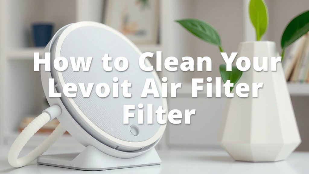 How to Clean Your Levoit Air Purifier Filter