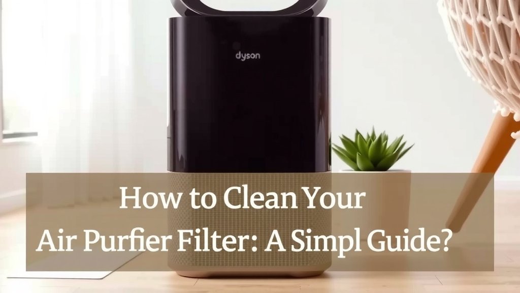 Caring for Your Dyson Air Purifier Filter: A Simple Guide