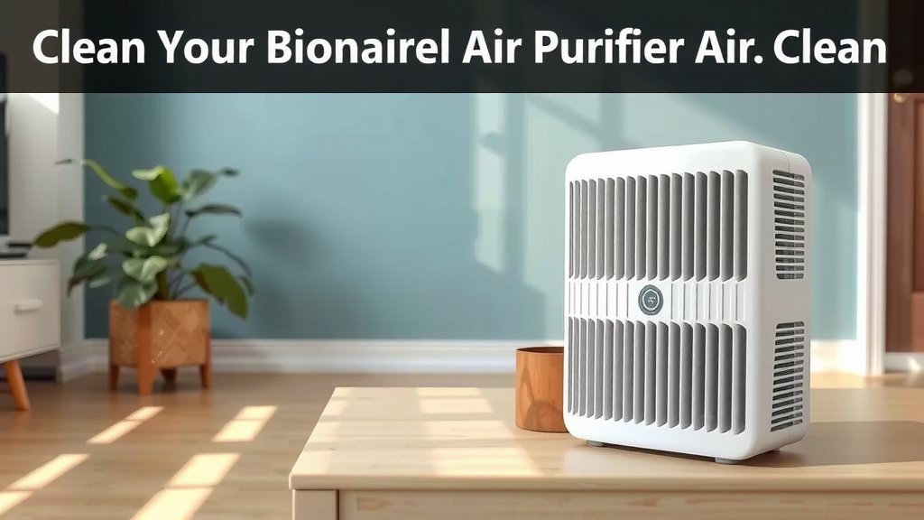 Keeping Your Bionaire Air Purifier Filter Clean