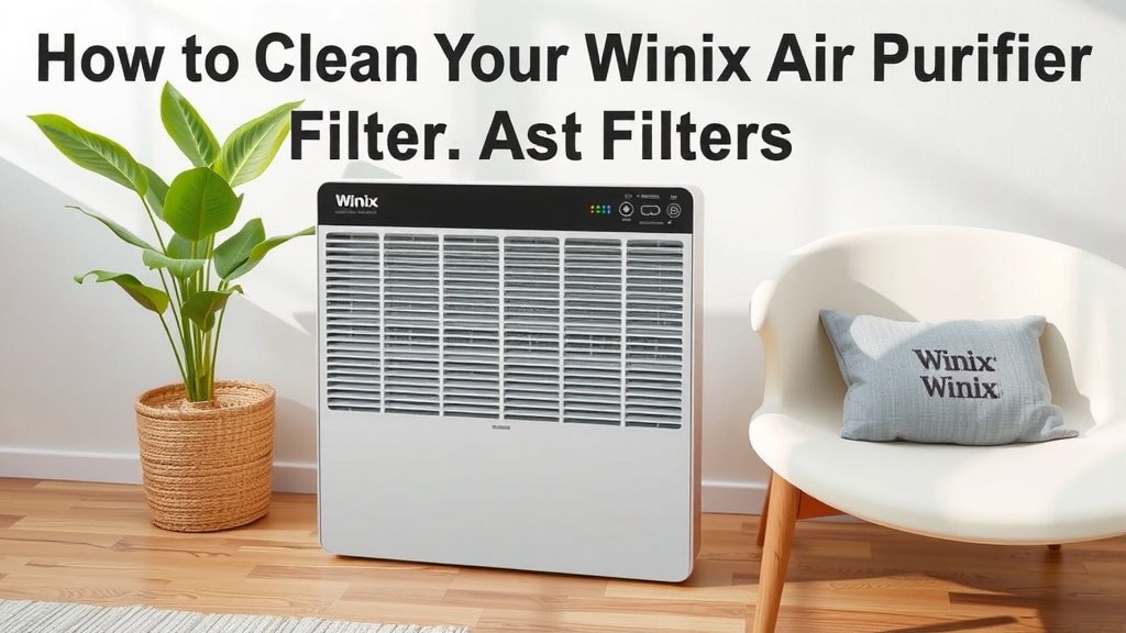 Caring for Your Winix Air Purifier Filters