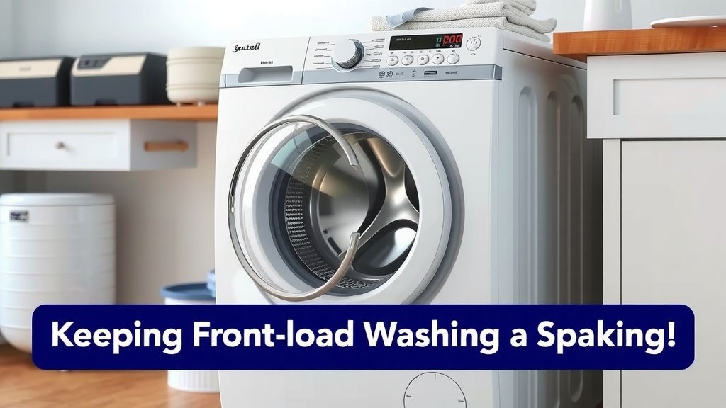 Keeping Your Front Load Washer Sparkling Clean