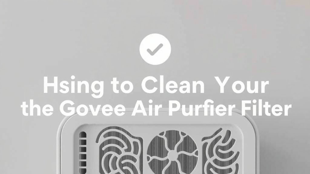 How to Clean Your Govee Air Purifier Filter