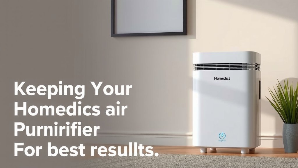 Keeping Your HoMedics Air Purifier Fresh and Functional