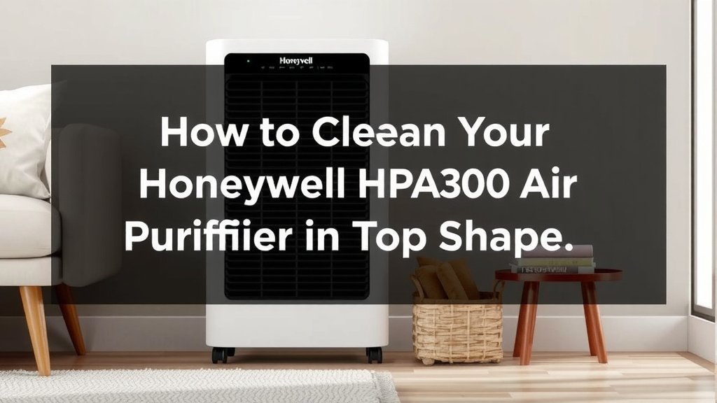 Keeping Your Honeywell HPA300 Air Purifier in Top Shape