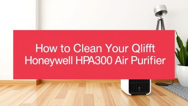 How to Clean Your Honeywell HPA300 Air Purifier