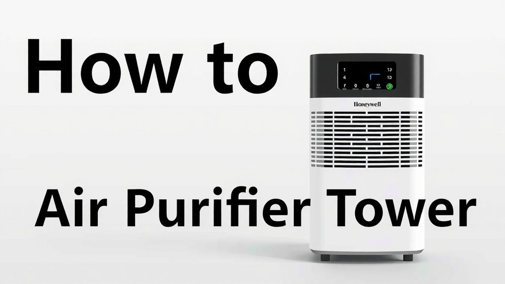 How to Clean Your Honeywell Air Purifier Tower
