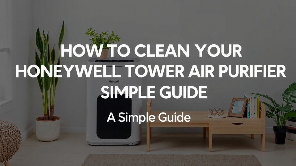 Caring for Your Honeywell Tower Air Purifier: A Simple Guide