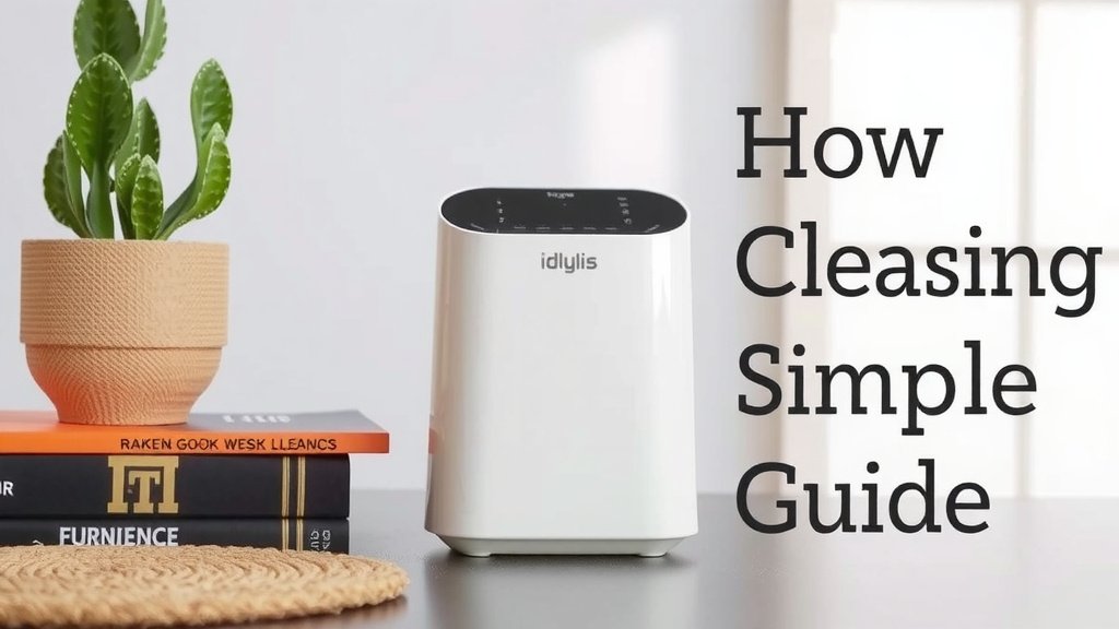 Maintaining Your Idylis Air Purifier: A Cleaning Guide