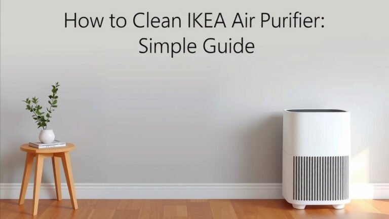 Clean Your IKEA Air Purifier: A Simple Guide