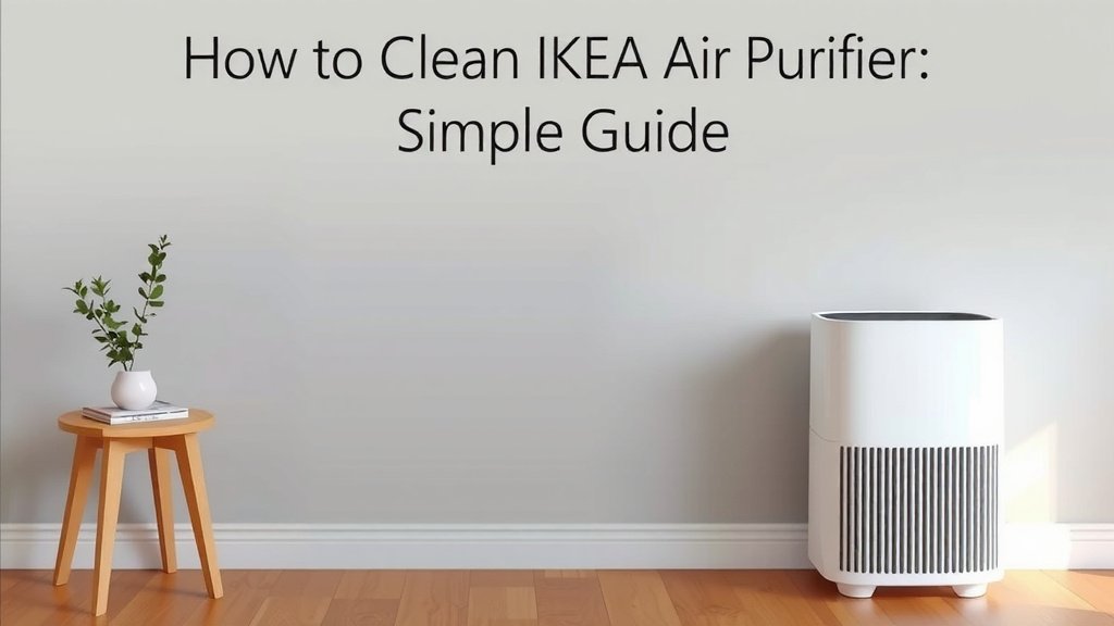 Clean Your IKEA Air Purifier: A Simple Guide