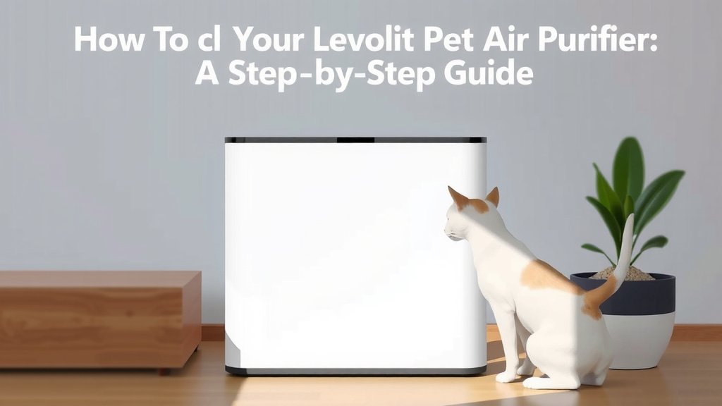 Caring for Your Levoit Pet Air Purifier: A Step-by-Step Guide