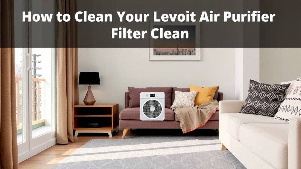 Keeping Your Levoit Air Purifier Filter Clean
