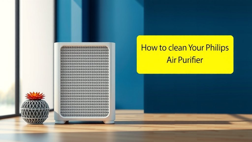 How to Clean Your Philips Air Purifier Filter
